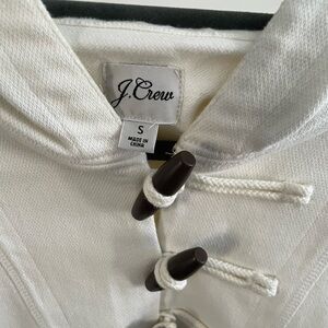 J. Crew Off-White Cotton Blend Jacket